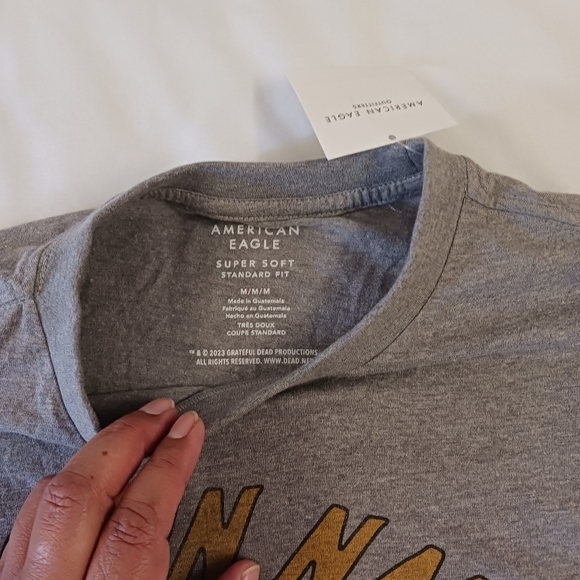 American Eagle Men's Super Soft Peace in Nature Graphic T-shirt Size Medium - Picture 3 of 8